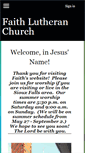 Mobile Screenshot of faithlutheransiouxfalls.org